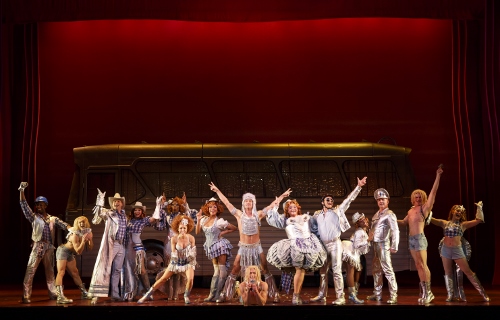 Company of Priscilla in the number “Go West” © Joan Marcus