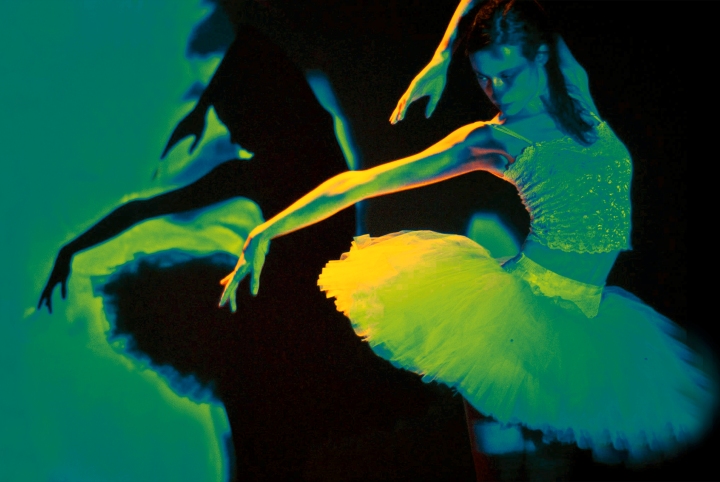 Dancer Lydia Rakov in "The Green Swan".  Photo by Cassie K. Rusnak.