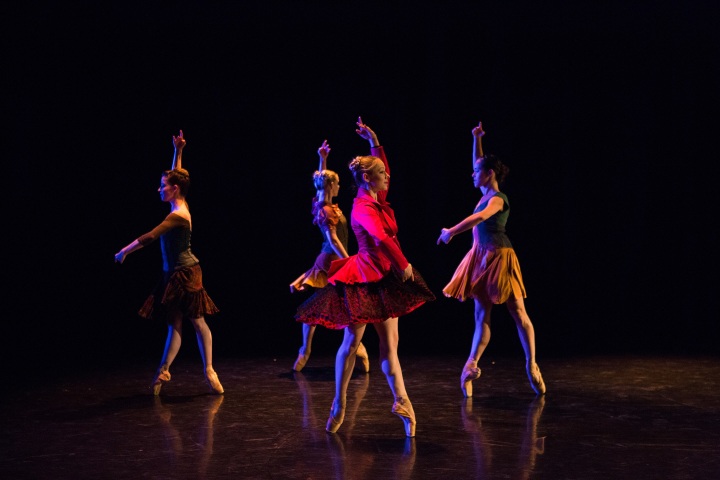 BalletMet dancers in Brian Enos' "Les Absents". Photo by Jennifer Zmuda.