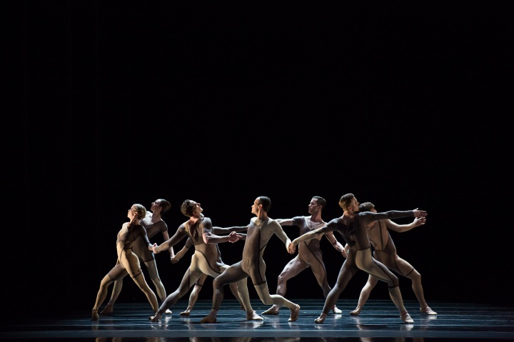 BalletMet dancers in James Kudelka's “Real Life.” Photo by Jennifer Zmuda.